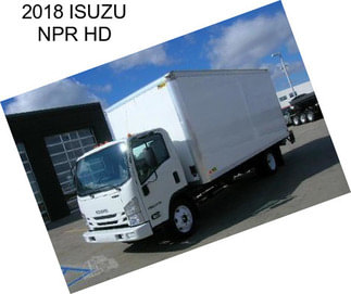 2018 ISUZU NPR HD