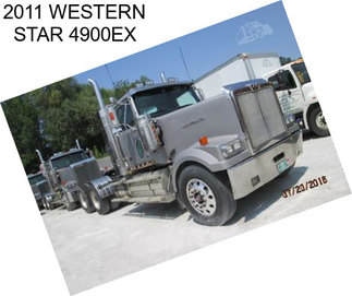 2011 WESTERN STAR 4900EX