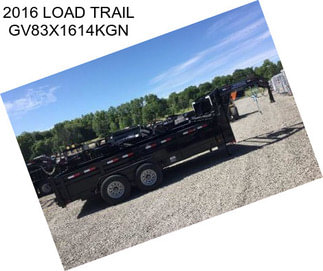 2016 LOAD TRAIL GV83X1614KGN