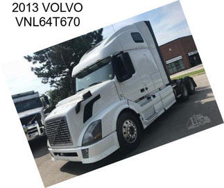 2013 VOLVO VNL64T670