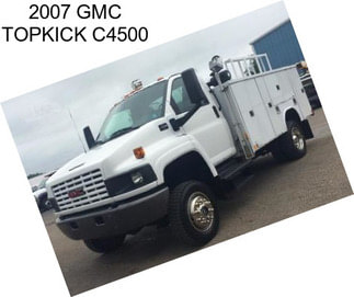 2007 GMC TOPKICK C4500