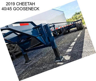 2019 CHEETAH 40/45 GOOSENECK