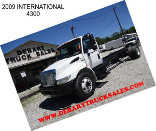 2009 INTERNATIONAL 4300