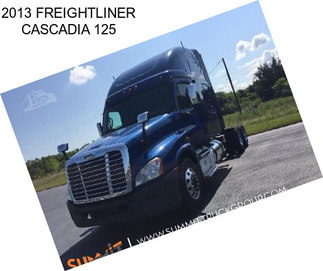 2013 FREIGHTLINER CASCADIA 125