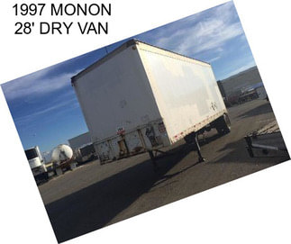 1997 MONON 28\' DRY VAN