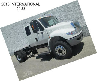 2018 INTERNATIONAL 4400