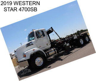 2019 WESTERN STAR 4700SB