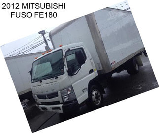 2012 MITSUBISHI FUSO FE180