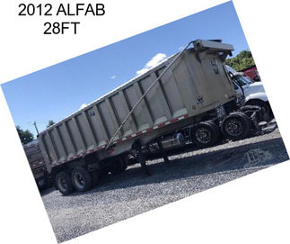 2012 ALFAB 28FT