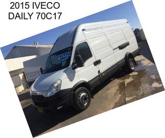 2015 IVECO DAILY 70C17