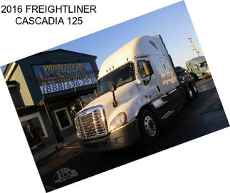 2016 FREIGHTLINER CASCADIA 125