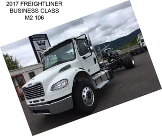 2017 FREIGHTLINER BUSINESS CLASS M2 106