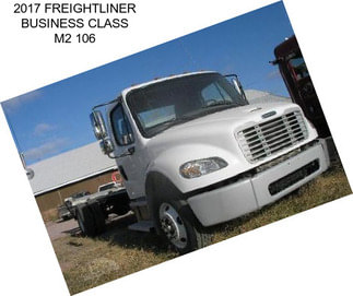 2017 FREIGHTLINER BUSINESS CLASS M2 106