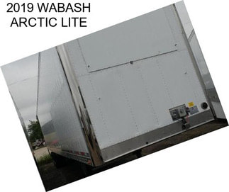 2019 WABASH ARCTIC LITE