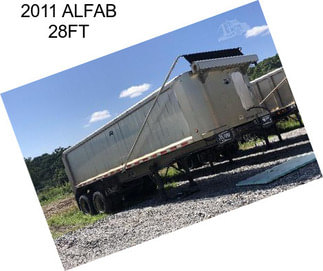 2011 ALFAB 28FT