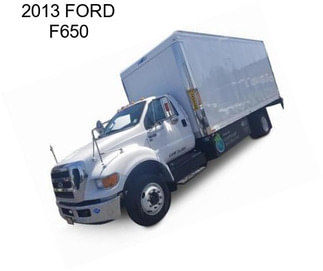 2013 FORD F650