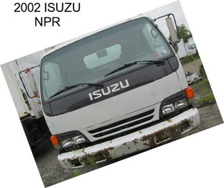 2002 ISUZU NPR