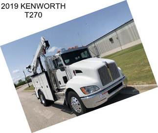 2019 KENWORTH T270