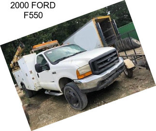 2000 FORD F550