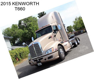 2015 KENWORTH T660