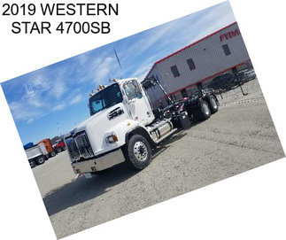 2019 WESTERN STAR 4700SB