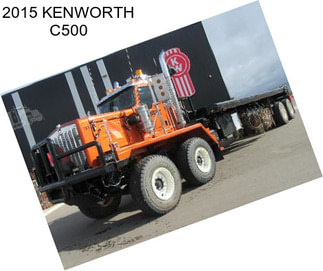 2015 KENWORTH C500