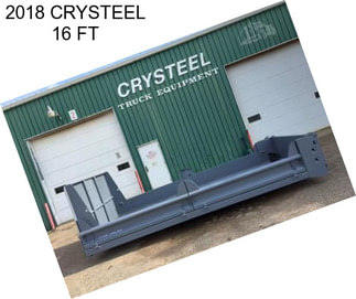 2018 CRYSTEEL 16 FT