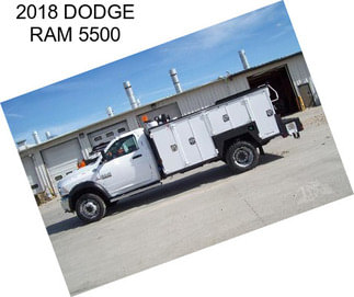 2018 DODGE RAM 5500