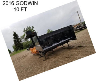 2016 GODWIN 10 FT