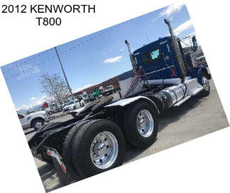 2012 KENWORTH T800