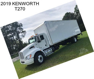 2019 KENWORTH T270