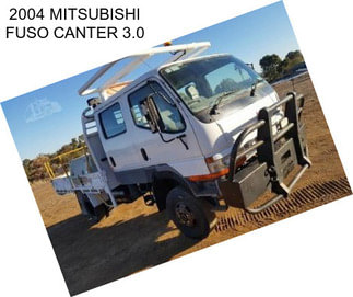 2004 MITSUBISHI FUSO CANTER 3.0