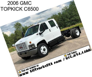 2006 GMC TOPKICK C6500