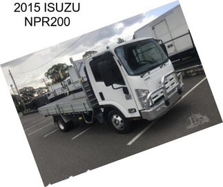 2015 ISUZU NPR200