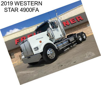 2019 WESTERN STAR 4900FA