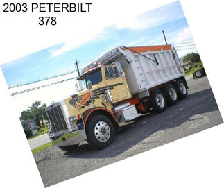 2003 PETERBILT 378