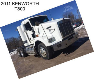 2011 KENWORTH T800