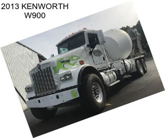 2013 KENWORTH W900