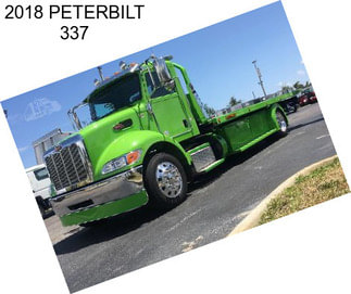 2018 PETERBILT 337