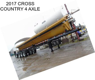 2017 CROSS COUNTRY 4 AXLE