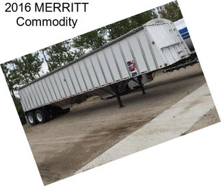 2016 MERRITT Commodity