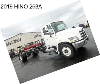 2019 HINO 268A