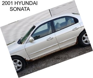 2001 HYUNDAI SONATA