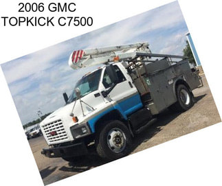 2006 GMC TOPKICK C7500