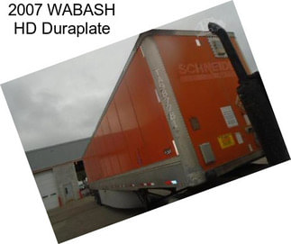 2007 WABASH HD Duraplate
