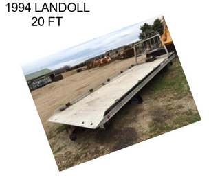 1994 LANDOLL 20 FT