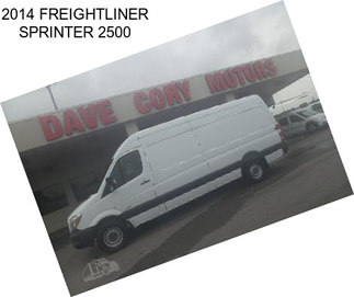 2014 FREIGHTLINER SPRINTER 2500