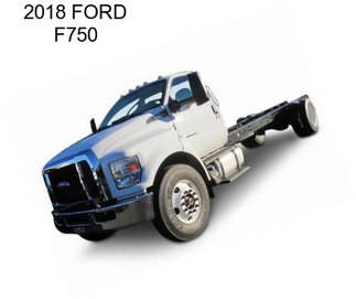 2018 FORD F750