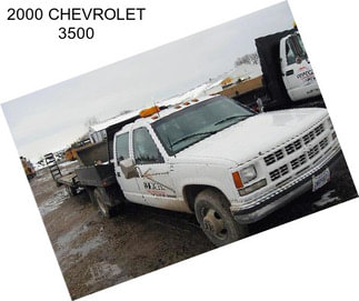 2000 CHEVROLET 3500