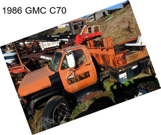 1986 GMC C70